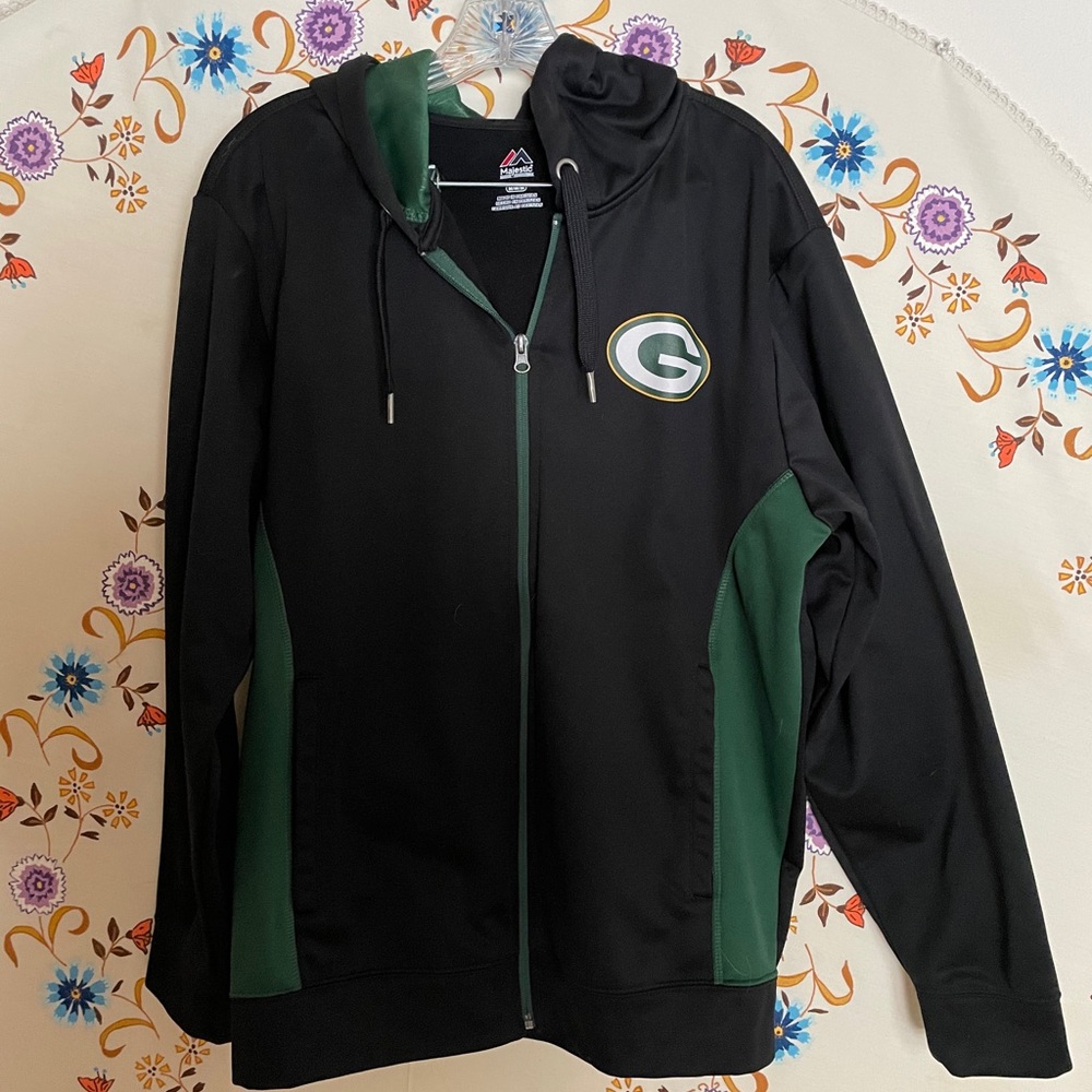 Green Bay Packer Full Zip Hoodie